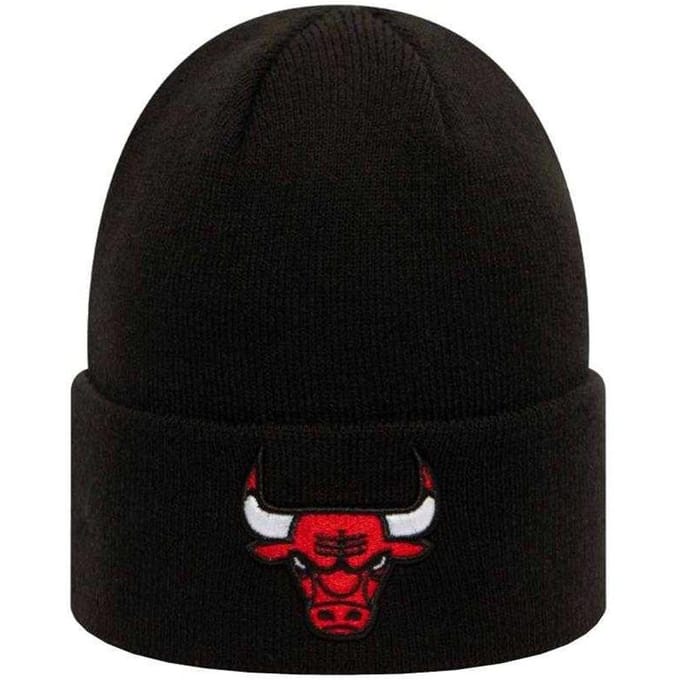 New Era Heren Chicago Bulls muts (Zwart/Rood)