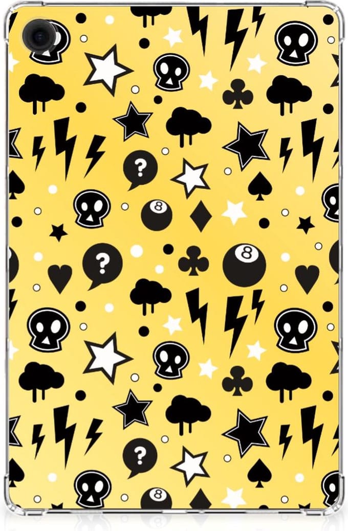Tablet BackCover Samsung Galaxy Tab A9 Plus Punk Geel