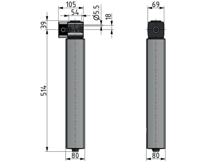 Membraandroger 1/2'' 820l/min Mutifix