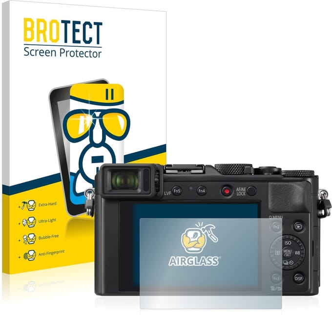 Screenprotector voor Panasonic Lumix DC-LX100 II Beschermglas transparant