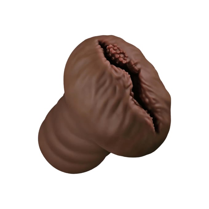 Lovetoy Stroker Masturbator ALIEN'S PIE 1 - donkere beige