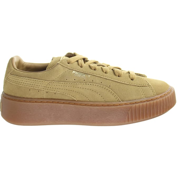 Pums Suede Platform SD PS Kinderen Gouden Trainers