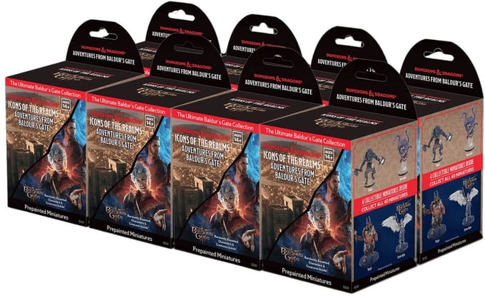 D&D Icons of the Realms Adventures from Baldur's Gate Brick (8)