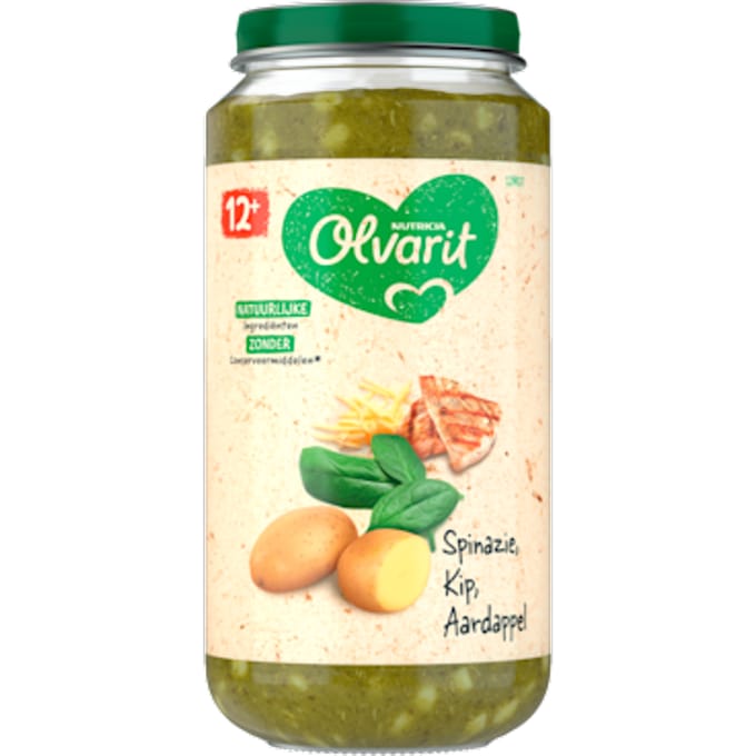 12+mnd Spinazie Kip Aardappel