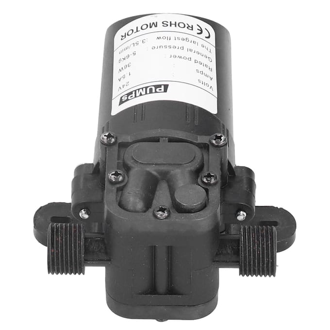 12 inch Interface Pomp DC24V Membraanpomp 36W Zelfaanzuigende Pomp Waterpomp