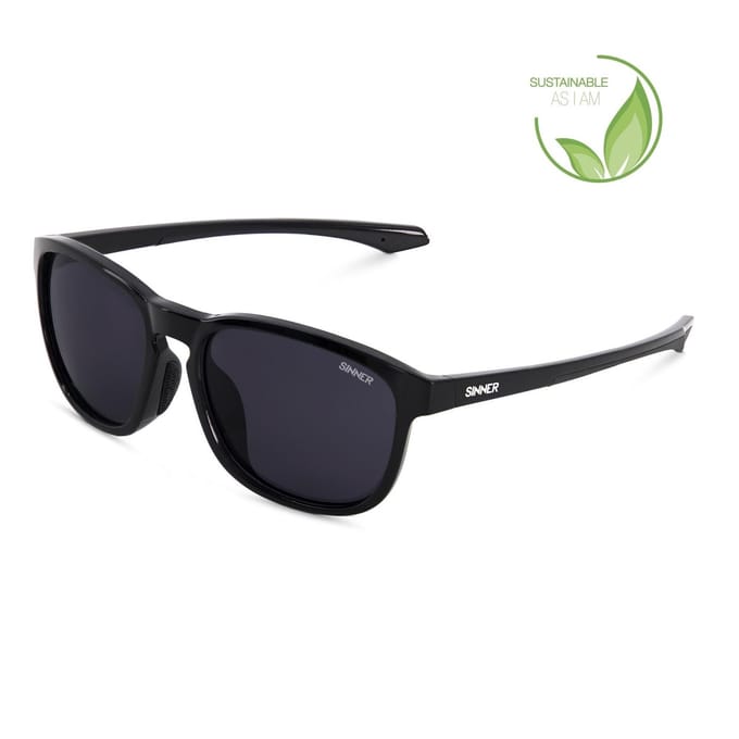 SINNER Yacan - Zonnebril - SINTEC® lenzen - Zwart - Unisex - One size - BIO based frame