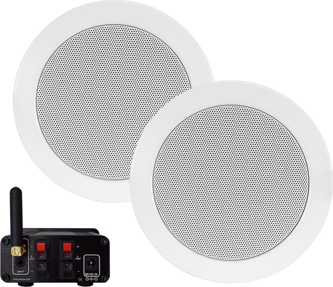 AquaSound BMN50EASY-TW Bluetooth versterker 50 Watt met Twist speakers