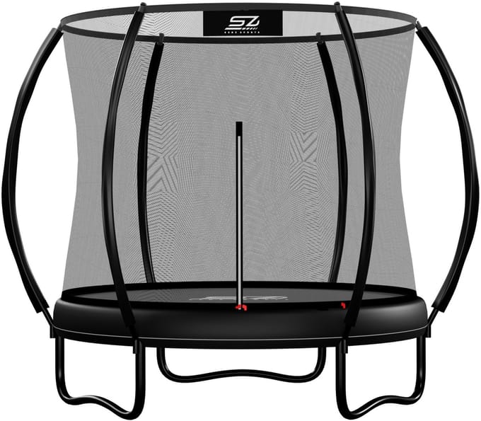 Senz Sports VLT Altura – Trampoline 244 cm – Verticaal veersysteem – Extra springruimte – Veiligheidsnet