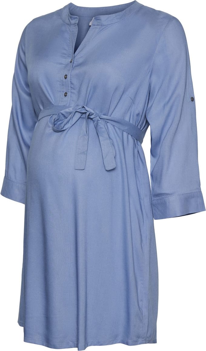 MAMA.LICIOUS MLMERCY LIA 3/4 WOVEN TUNIC 2F NOOS A. Dames - Maat S