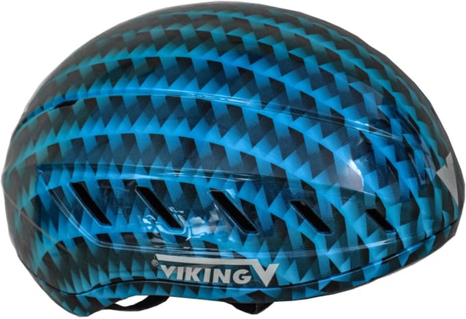 Viking Schaatshelm - Vprint blauw L