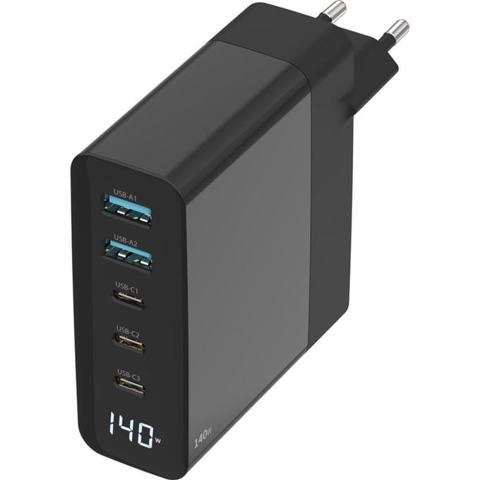 Sitecom - Charger - 140W - Wall Charger - Led display