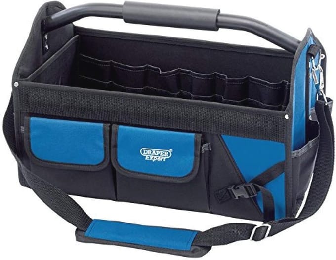 Opvouwbare gereedschapstas 26 liter met zware basis