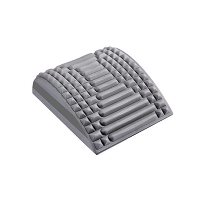 Lumbale wervelkolomverlichter lumbale stretching massage ontspanning yoga wervelkolom correctie stretching grijs