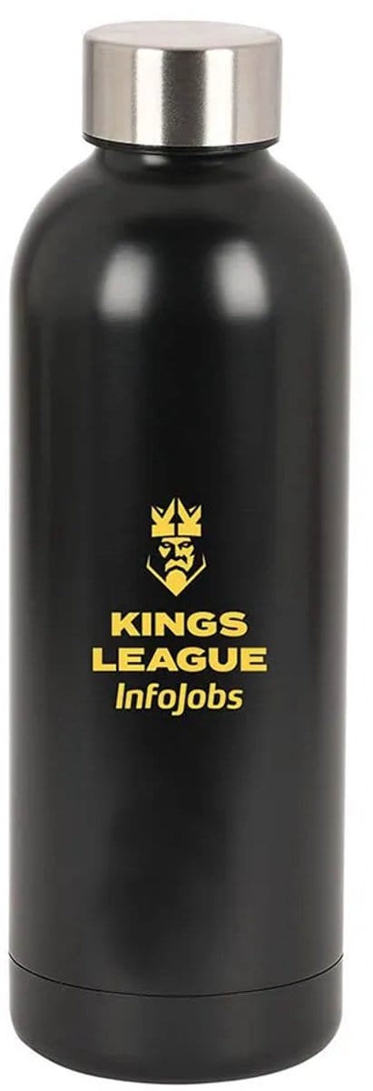 Waterfles Kings League Zwart 500 ml
