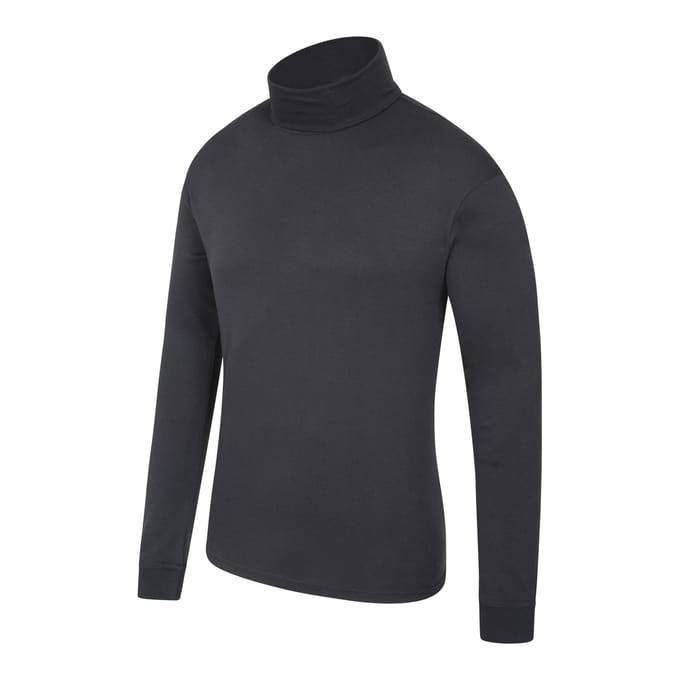 Mountain Warehouse Heren Meribel Thermo Top (Set van 2) (Zwart)
