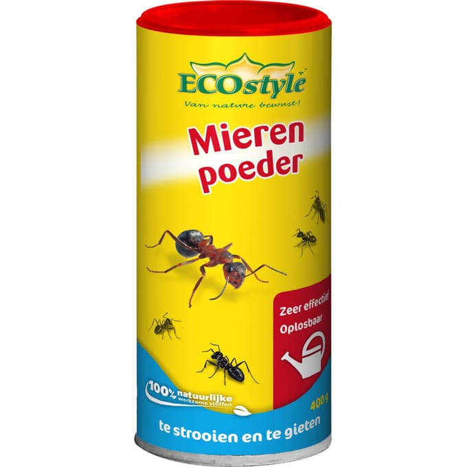 Ecostyle mierenpoeder 400 gram bus