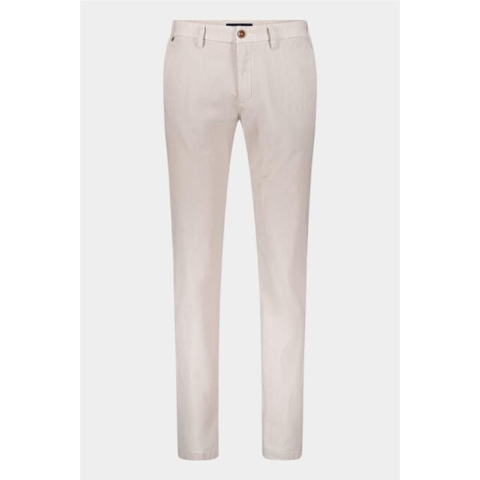 Gardeur Broek Tonic Leisure Luxury Subtle Texture Pattern Smooth Touch Finish Licht Beige / male