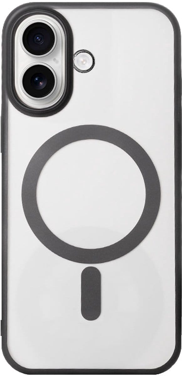 Rixus Instinct Mag Case For iPhone 16 Plus Black