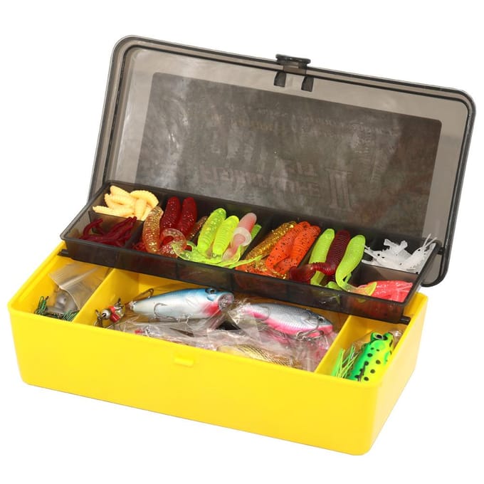 304-delige set met visaccessoires Visgereiset Vistuig 304pcs white