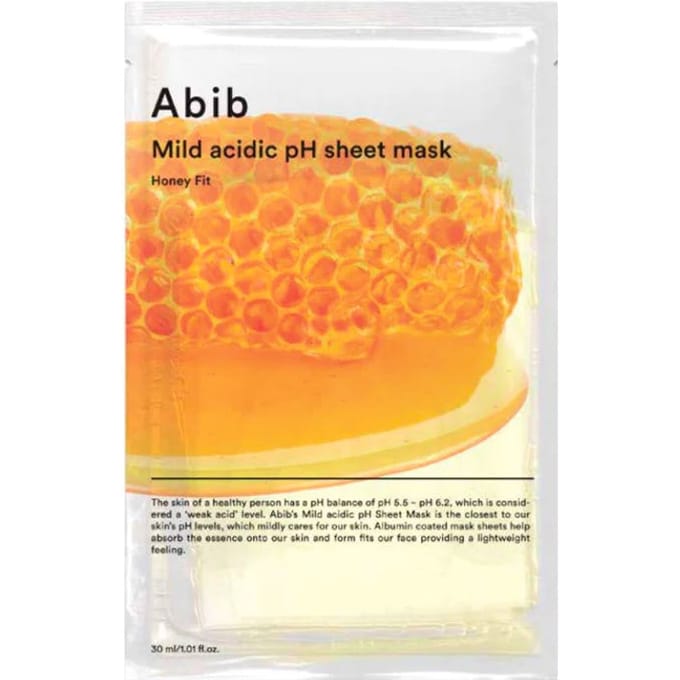 ABIB Mild Acidic pH Sheet Mask Honey Fit 1 pcs