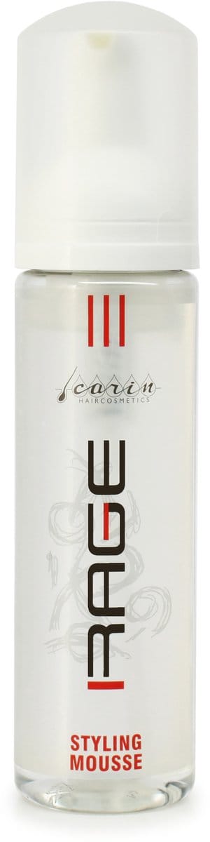 Carin Rage Styling Mousse  Hold 4 - Shine 3 200ml
