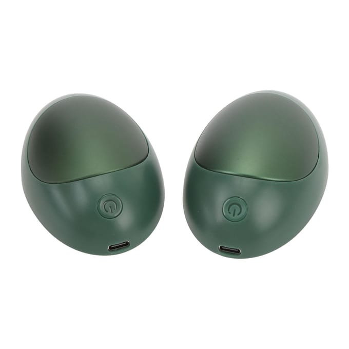 Avocadogroene Handwarmer Magnetische Split Handwarmer Miniatuur Draagbare Zakhandverwarmer voor gray