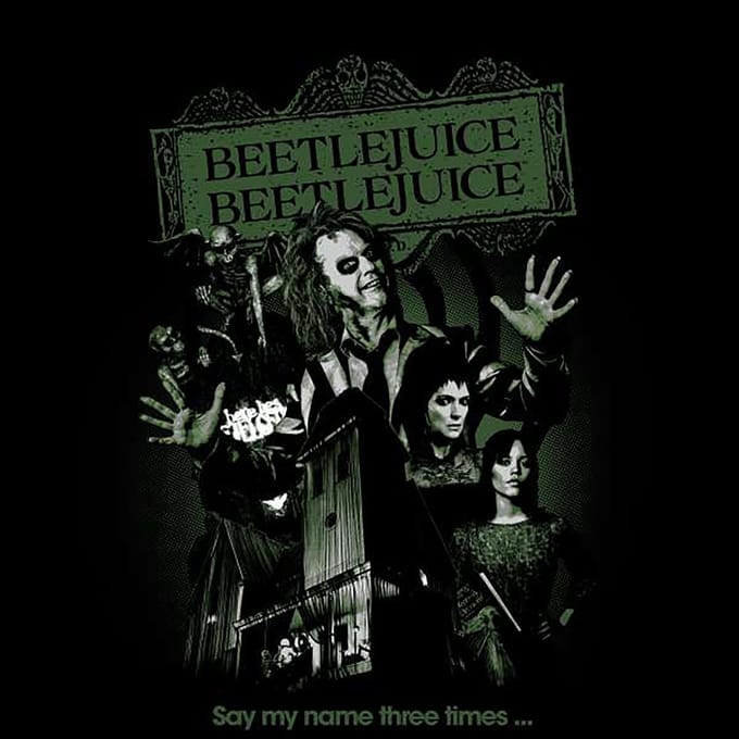 Beetlejuice Welcome Home Unisex T-Shirt - Black - M