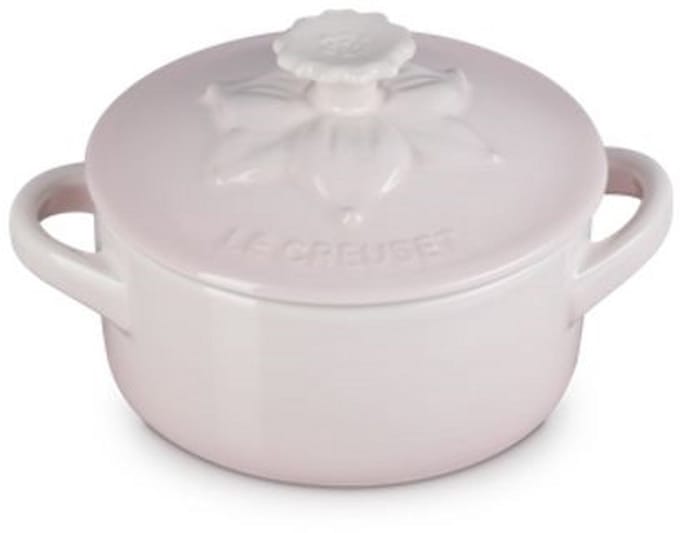 Le Creuset Jardin Mini-Braadpan in Aardewerk 10cm 0,25l Shell Pink