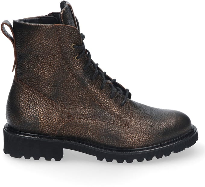 Durea Veterboot 9722 185 1171 Zwart Brons