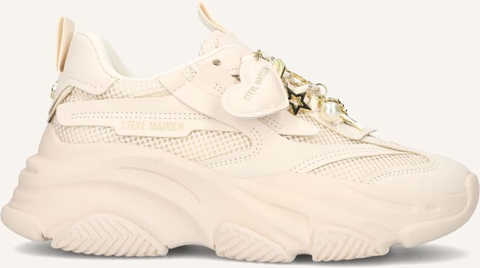 Steve Madden Possession-h Sneakers - Dames - Beige - Maat 36