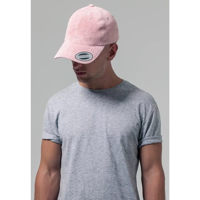 Flexfit - Low Profile Velours Cap lightrose one size Pet - Velours - Roze