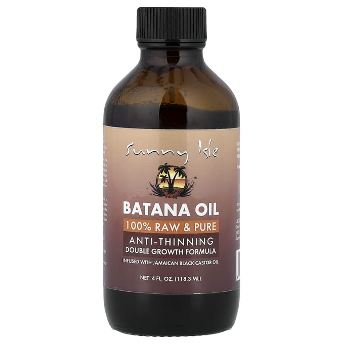 Sunny Isle, Huile de Vatana 100% Brute et Pure, 4 fl oz (118,3 ml)