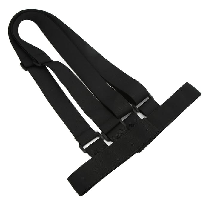 Skateboard Schouder Draagriem Verstelbare Skateboard Schouderdrager Riem voor het Dragen van Scooters Snowboard black