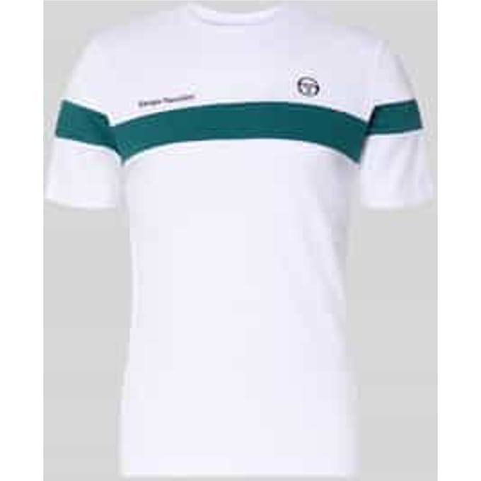 regular fit T-shirt met logoprint model 'Leone'