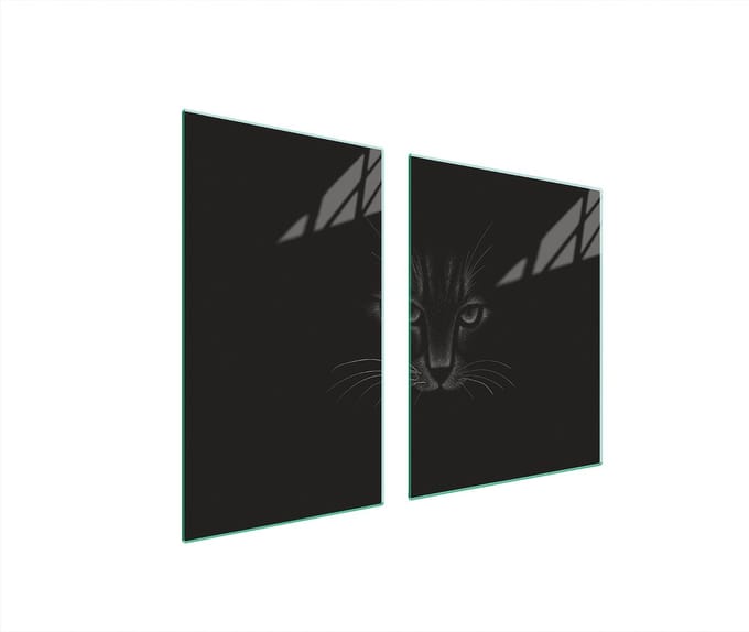 TMK ArtDeko - Snijplank - Glas - 100x52 cm - Modern Design