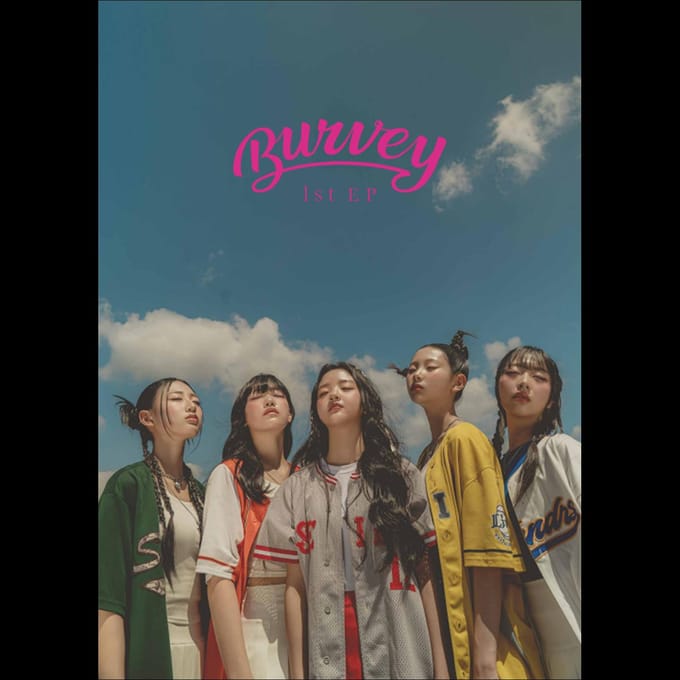 Burvey [A E I O U] 1e EP-album 1EA gray