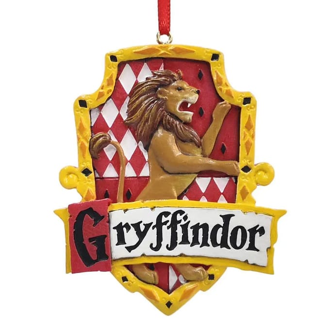 Nemesis Now Harry Potter - Gryffindor Crest Kerstbal - Multicolours