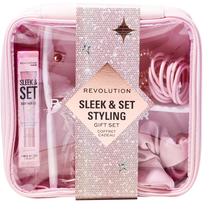 Revolution Hair Sleek &amp; Set Styling Gift Set 1 st