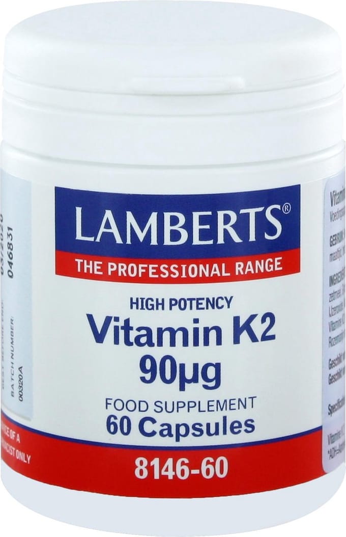 Lamberts Vitamine K2 90mcg 60 Capsules