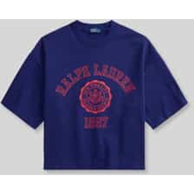 Boxy fit T-shirt van puur katoen