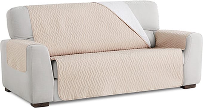 Waterproof bankbeschermer - urine bestendig - 180cm breed - Beige