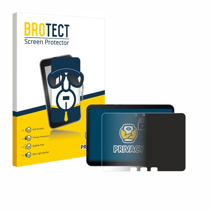 BROTECT - privacy screenprotector voor Samsung Galaxy Tab Active 5 Pro - Folie Beschermfolie Blauwlichtfilter
