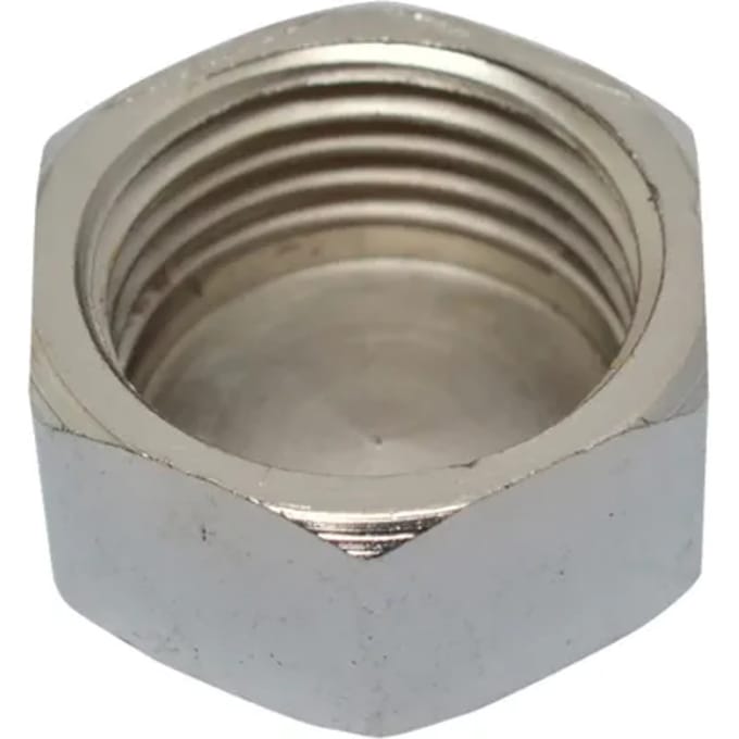 Sanivesk Draad Eindstop Chroom 3/4"f