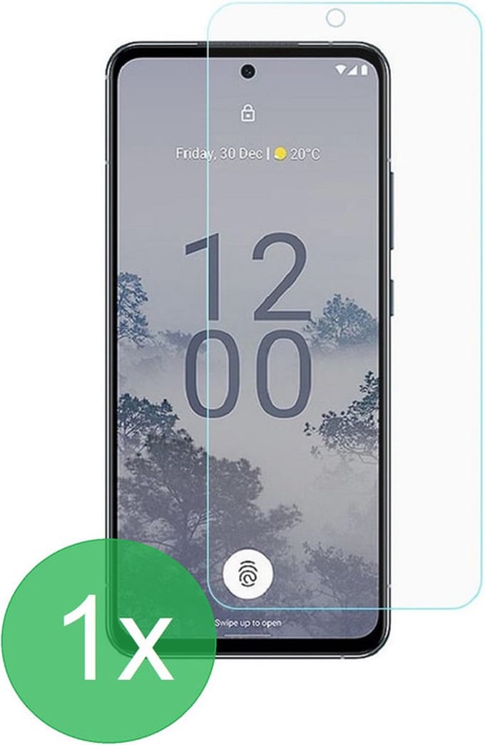Screenprotector 1x Geschikt voor: Nokia X30 - screen protector - glas - bescherm - beschermglas - ZT Accessoires