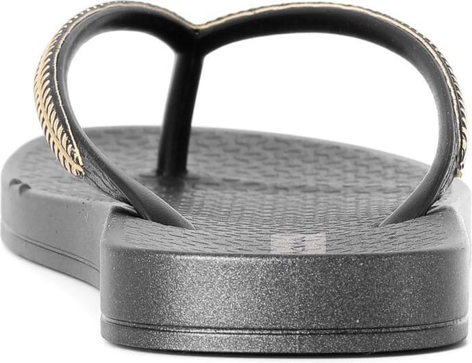 Ipanema Anatomic Mesh Kids slipper voor meisjes - black/gold  - maat 27