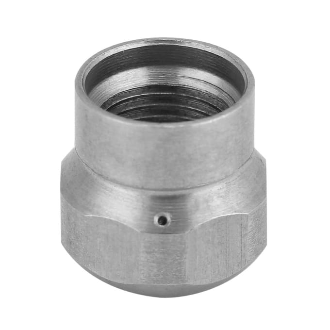 Buse de nettoyage de tuyau d'évacuation pour nettoyeur haute pression G1/8  avec trous de pulvérisation white