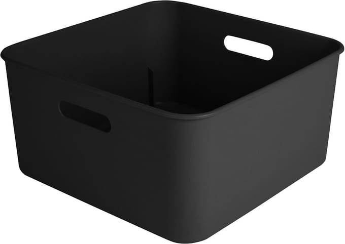 Sunware Sigma home cube box 12,5L - 31.3x31.3x15.7 cm - Zwart