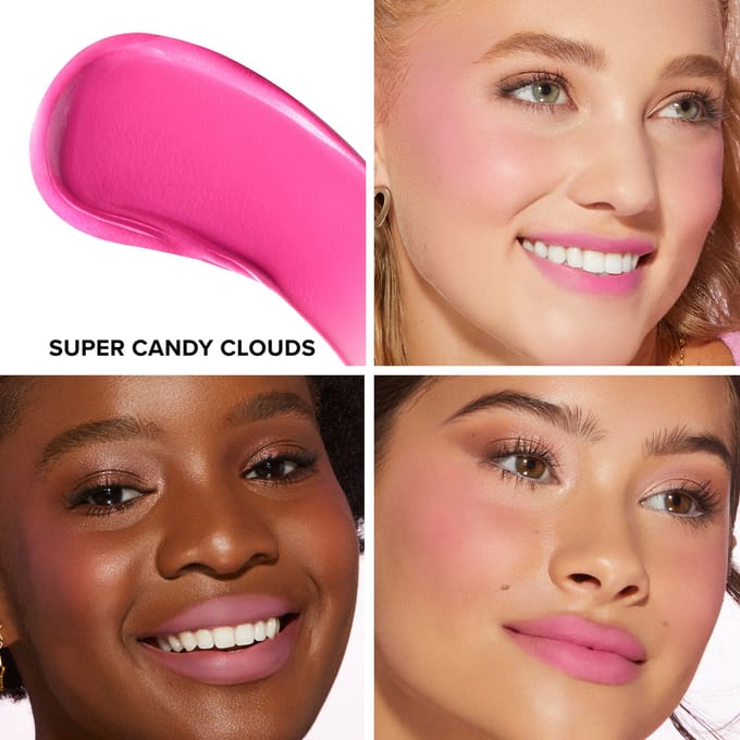 Too Faced Cloud Crush Whipped Lip & Cheek Colour 4.3g (Various Shades) - Super Candy Clouds