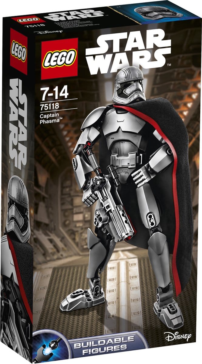 LEGO Star Wars Captain Phasma Bouwfiguur Meerkleurig 75118