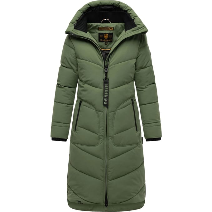Marikoo Benikoo dames winterjas – lang, warm & stijlvol